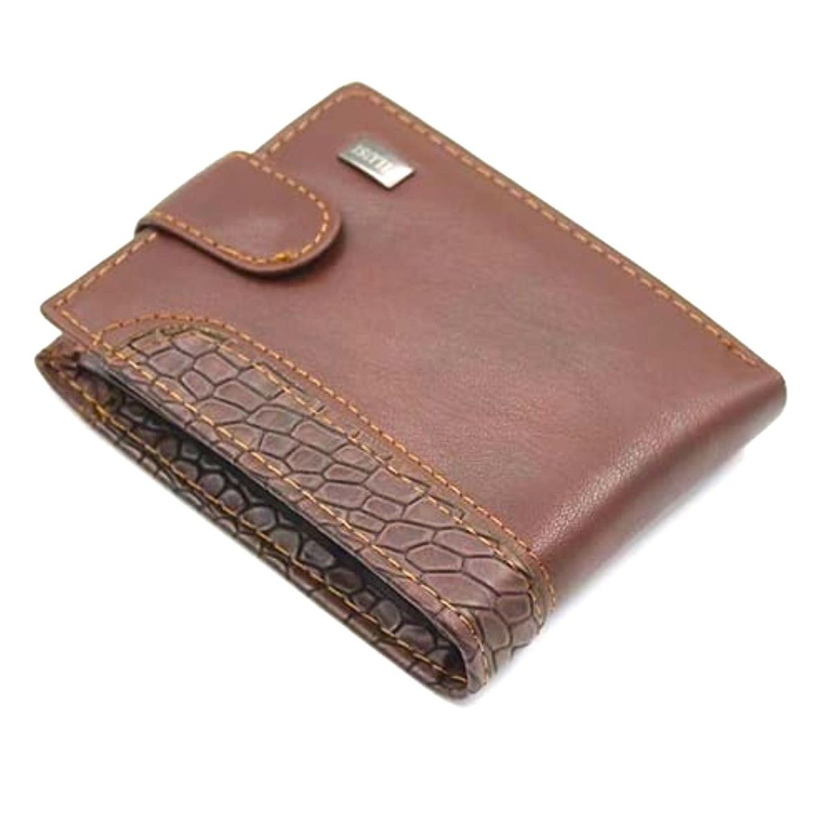 GENERICO - Billetera Pilusi Marrón Hombre Regalo Navidad Genieka