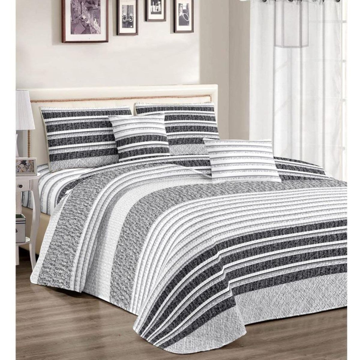 GENERICO - CUBRECAMA PALMERAS DE 2 PLAZAS.