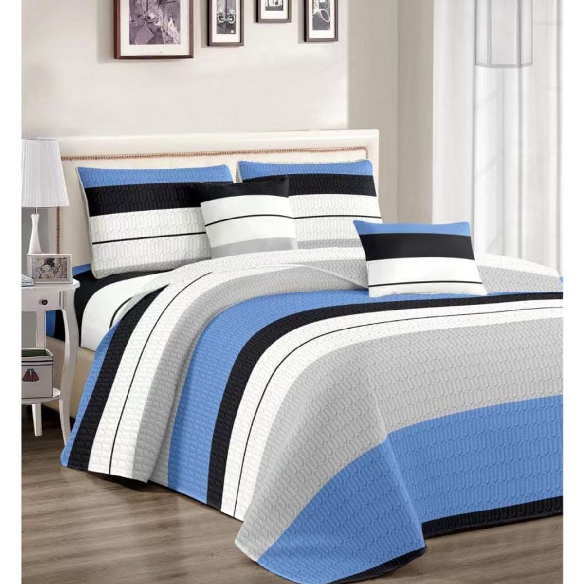 GENERICO - CUBRECAMA PALMERAS DE 2 PLAZAS.