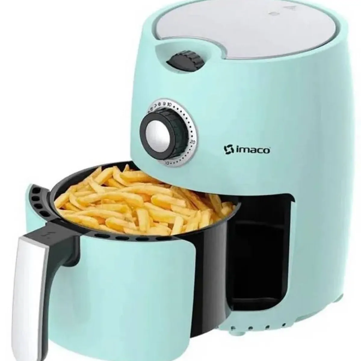 IMACO - Freidora de aire 2LT 1000W Imaco AF2100 Celeste