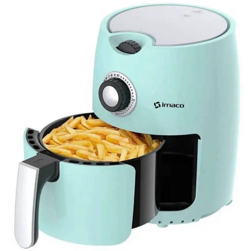 IMACO - Freidora de aire 2LT 1000W Imaco AF2100 Celeste