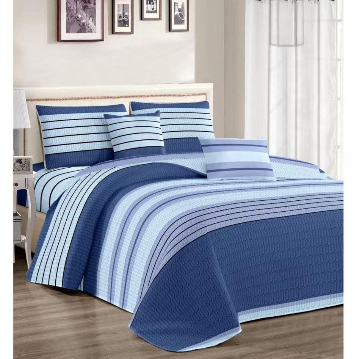 GENERICO - CUBRECAMA PALMERAS DE 2 PLAZAS.