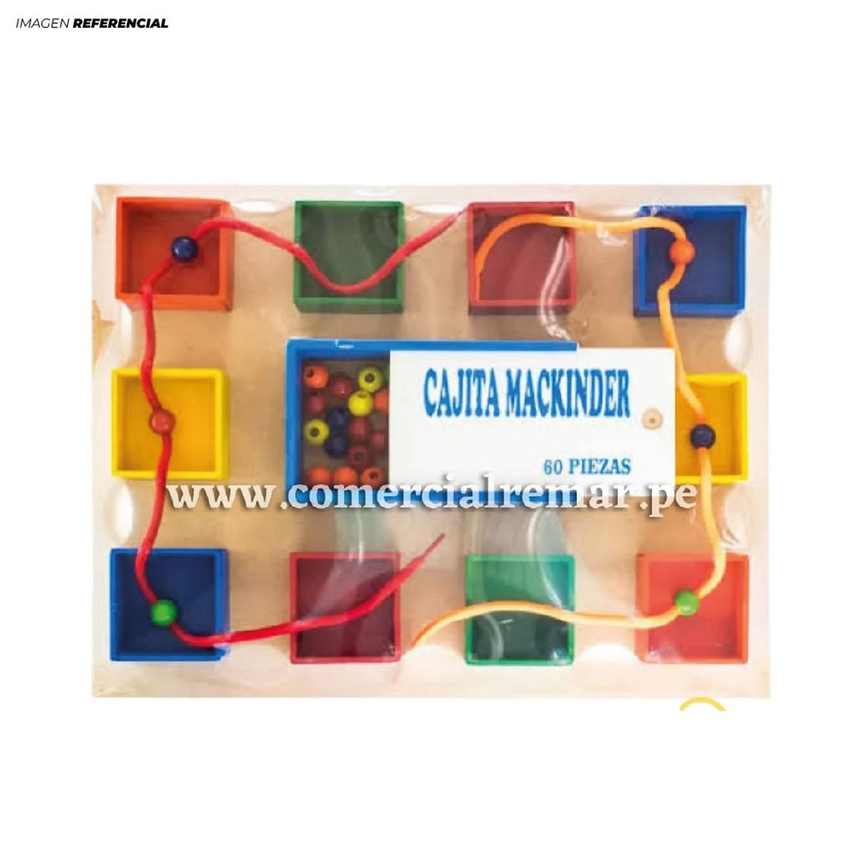 GENERICO - Caja Mackinder Tablero con Divisiones 60