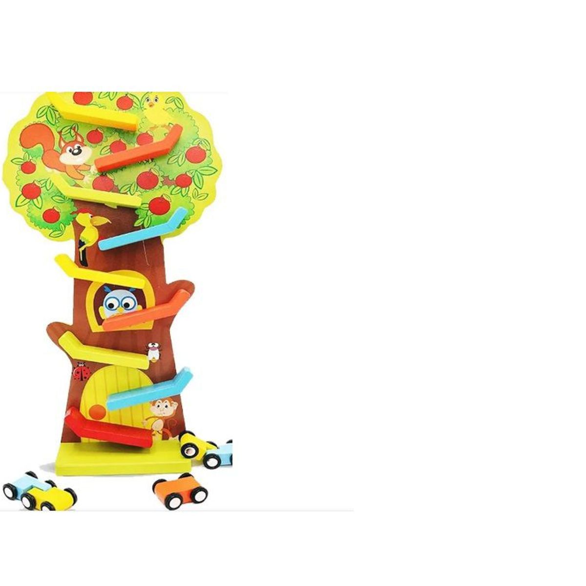 GENERICO - Pista Vertical de Carrera en ZigZag con 3 carritos