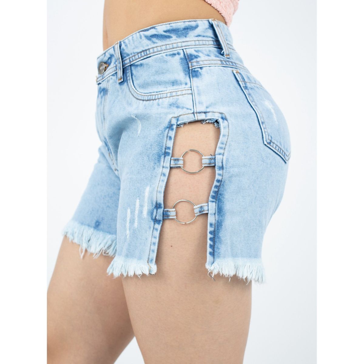 BENCUS JEANS - Short Jeans Mujer Casual Urbano