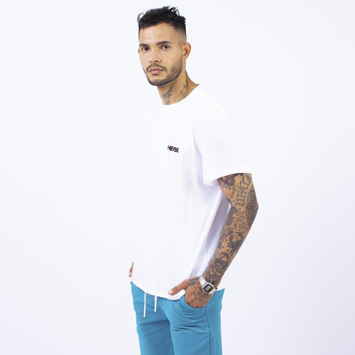 BHEVSK - Polo Estampado hombre Trippy