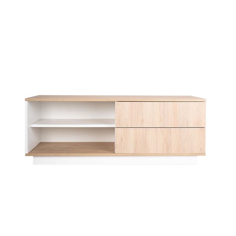 ALL CENTER MUEBLES DE MELAMINA - Mueble De Tv Eduardth  2 Divisiones
