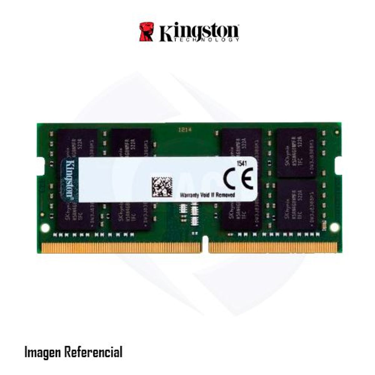 KINGSTON - MEMORIA RAM SODIMM PARA LAPTOP KINGSTON 32GB DDR4 3200 PC4-25600 CL22