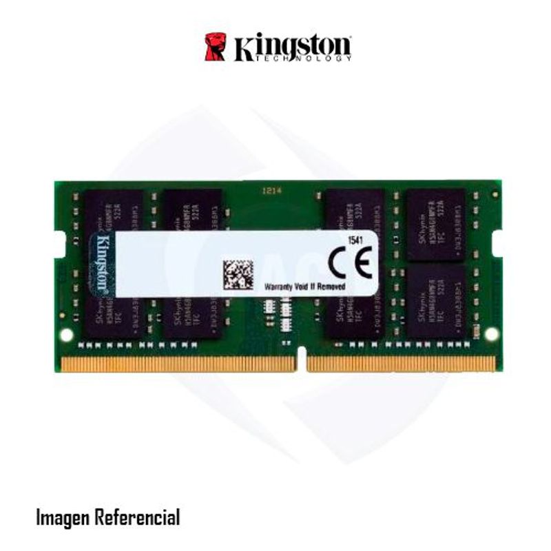 KINGSTON - MEMORIA RAM SODIMM PARA LAPTOP KINGSTON 32GB DDR4 3200 PC4-25600 CL22