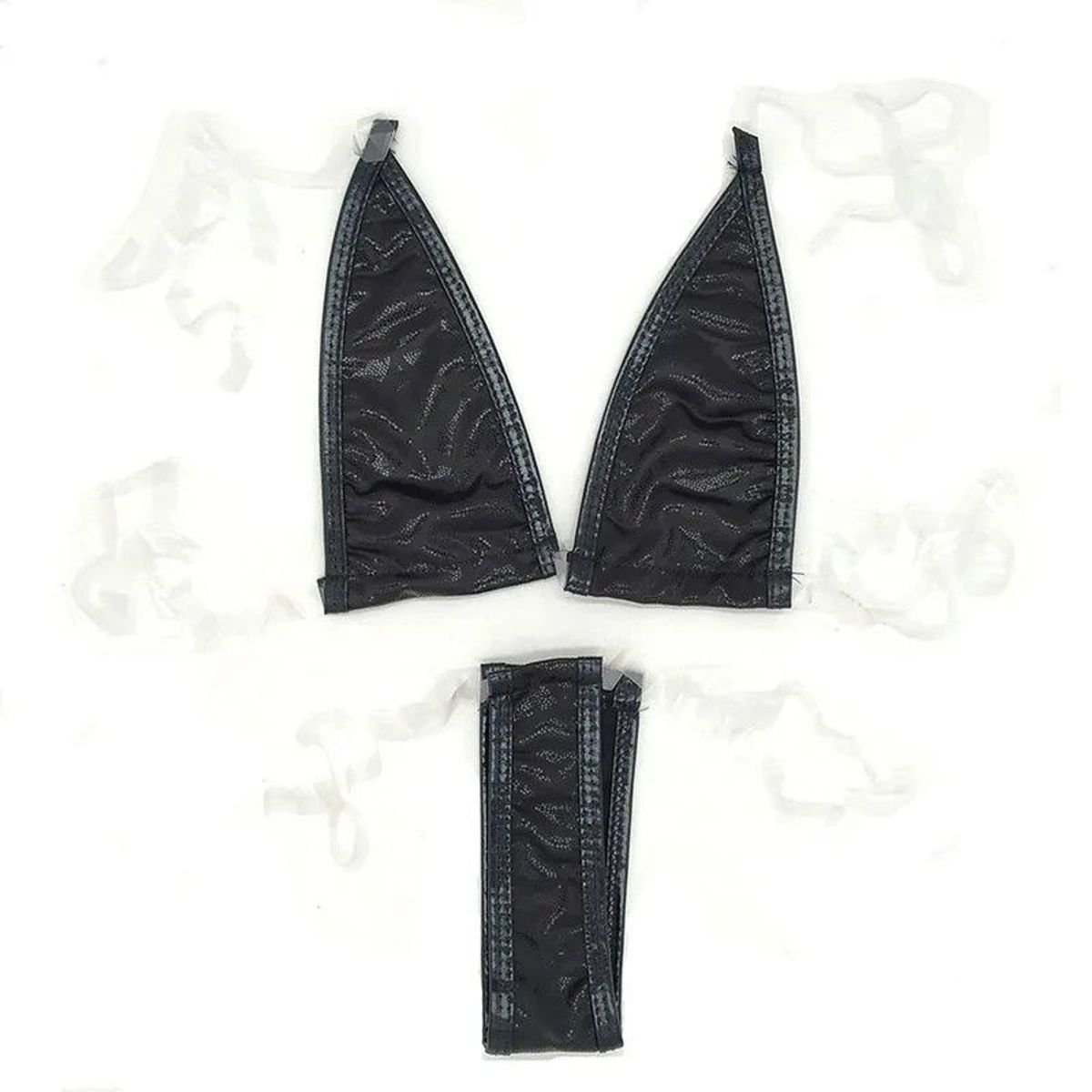 GENERICO - Lenceria Sexy De Tres Puntos NEGRO