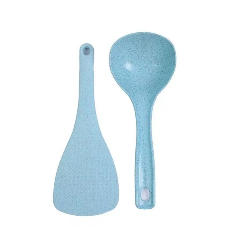 GENERICO - Pack Cuchara arrocera y Cucharron para Arroz