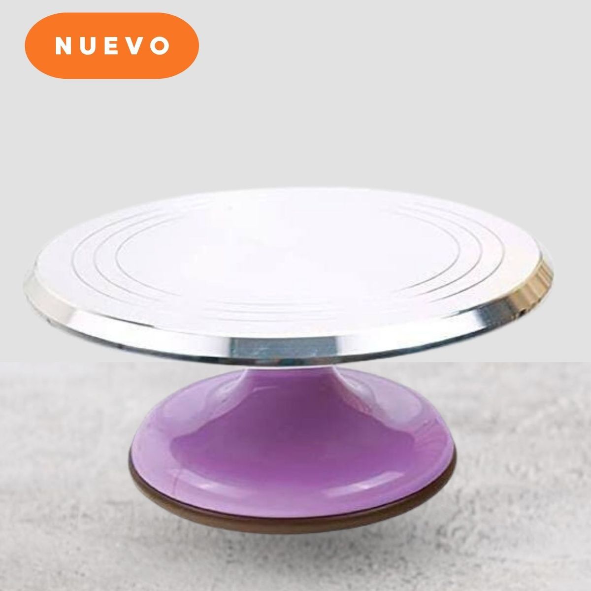 GENERICO - Bailarina para Decorar Tortas Base Giratoria de 30 cm