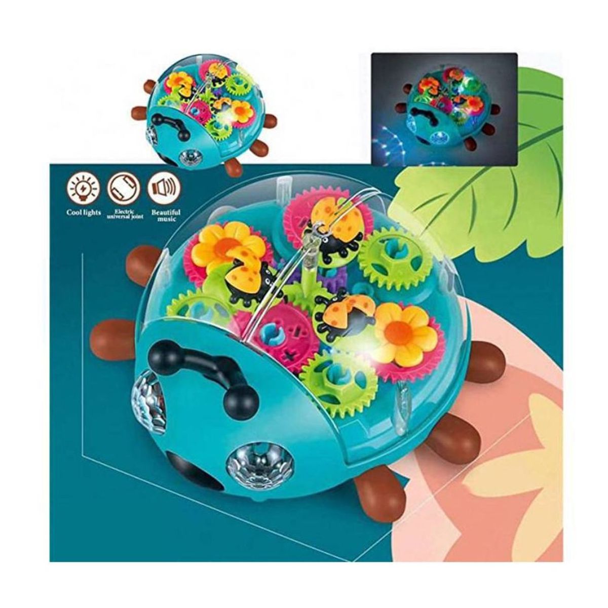 GENERICO - Juguete Musical Mariquita con Luces YJ-3039