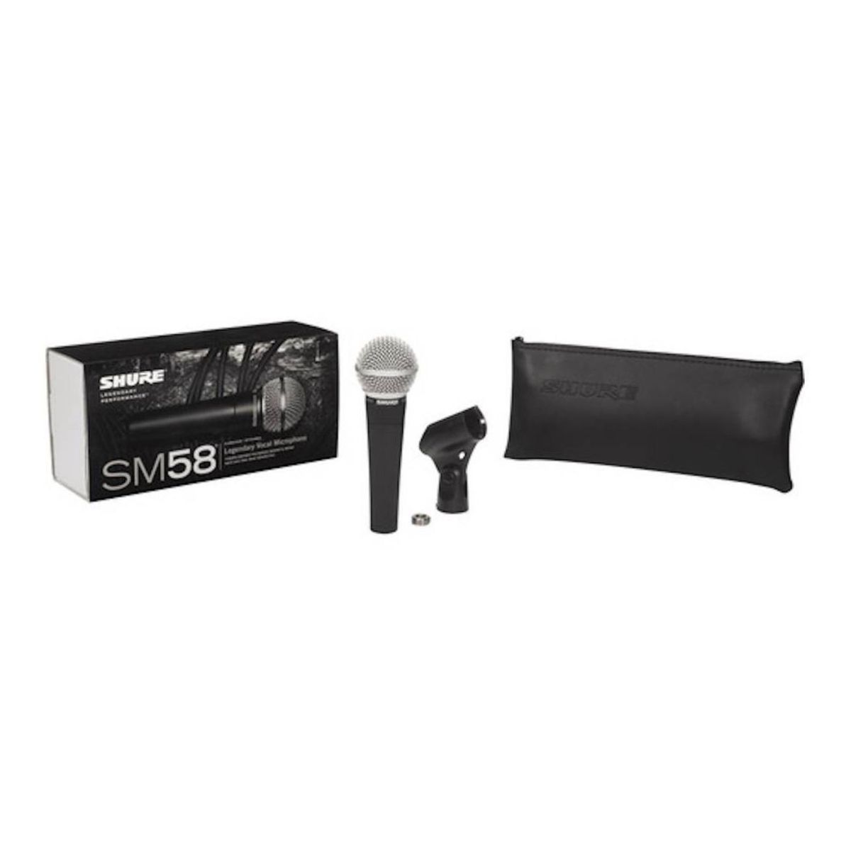 SHURE - Micrófono Shure SM SM58-LC Dinámico Cardioide