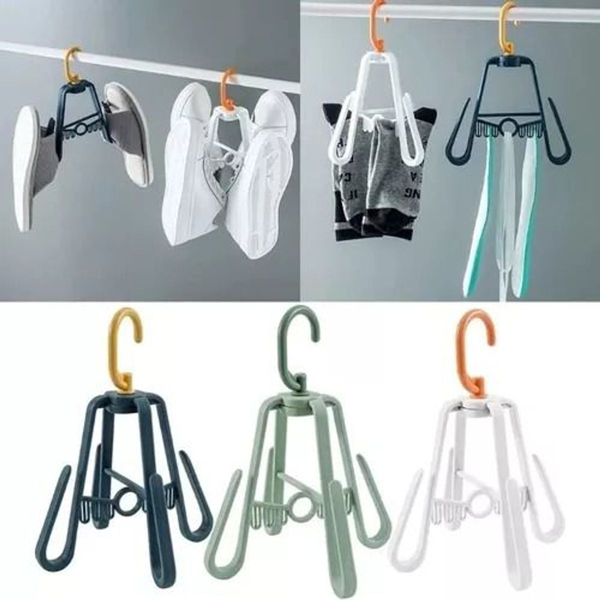 GENERICO - GANCHOS SECADOR DE ZAPATOS