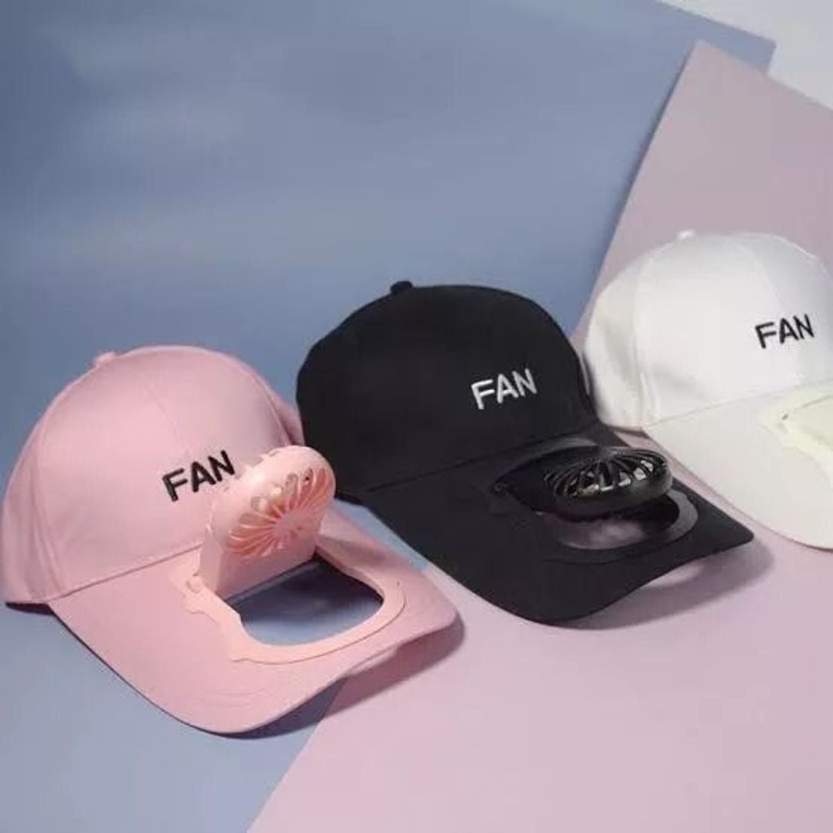 GENERICO - GORRO CON VENTILADOR