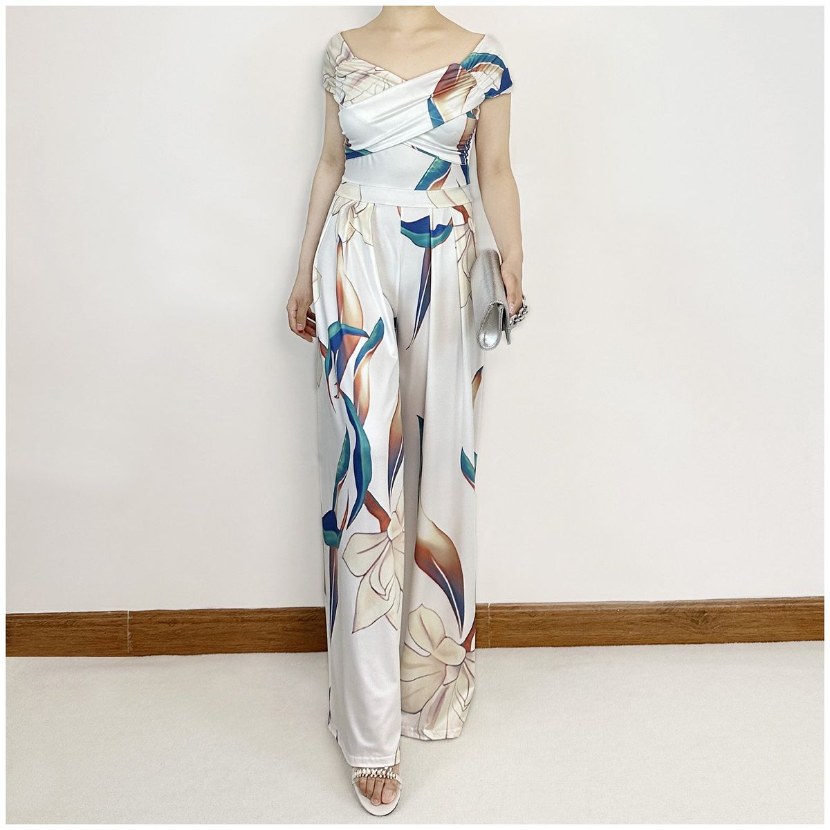 RINODERINA - Enterizo Formal Moda Mujer Tejido Elástico RinoDeRina - Regalo