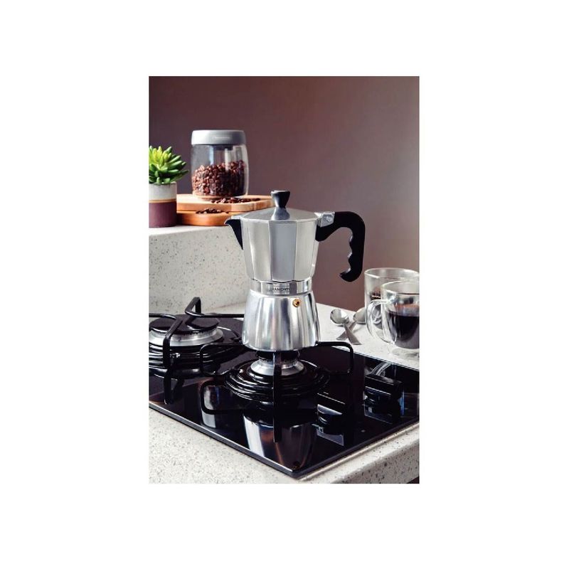 TRAMONTINA - Cafetera Italiana TRAMONTINA 320ml Aluiminio