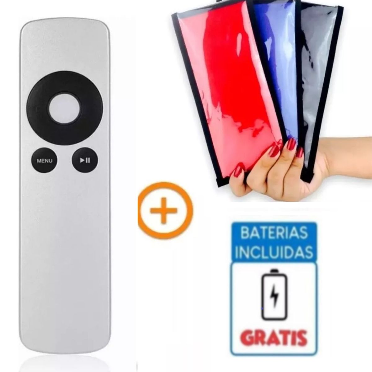 UNIVERSAL - Control remoto para Apple TV TV2 TV3 TV4  Funda