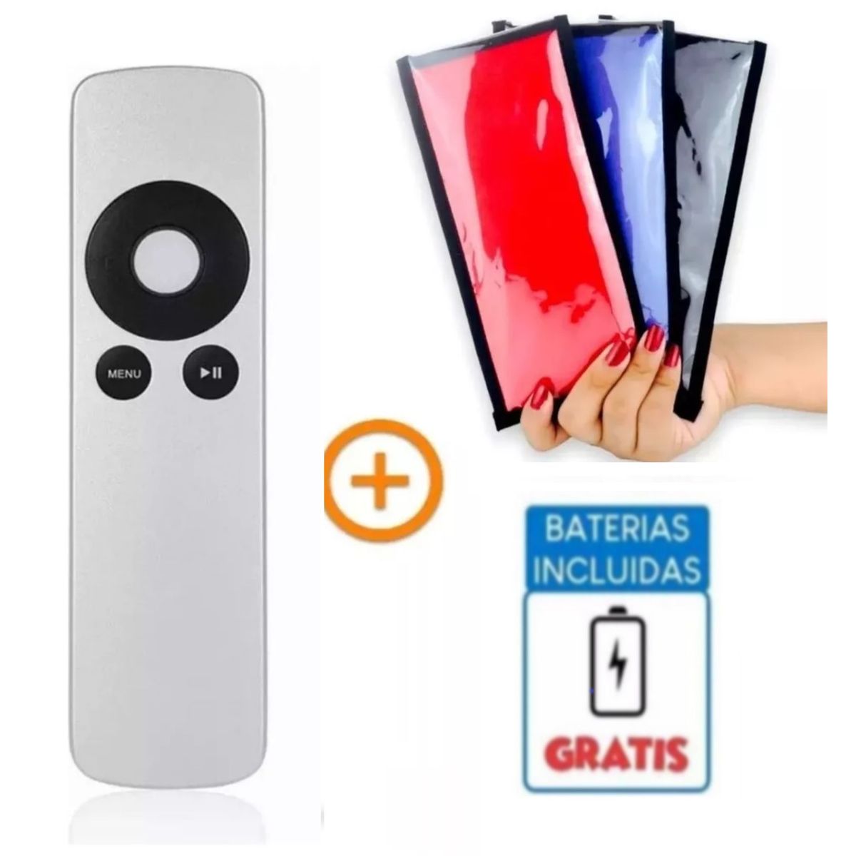 UNIVERSAL - Control remoto para Apple TV TV2 TV3 TV4  Funda