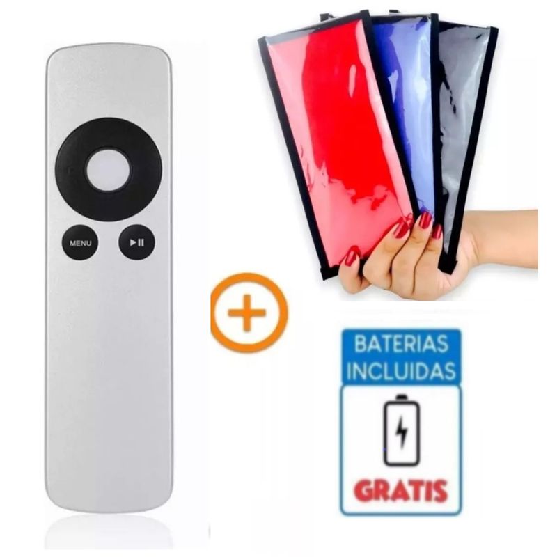 UNIVERSAL - Control remoto para Apple TV TV2 TV3 TV4  Funda