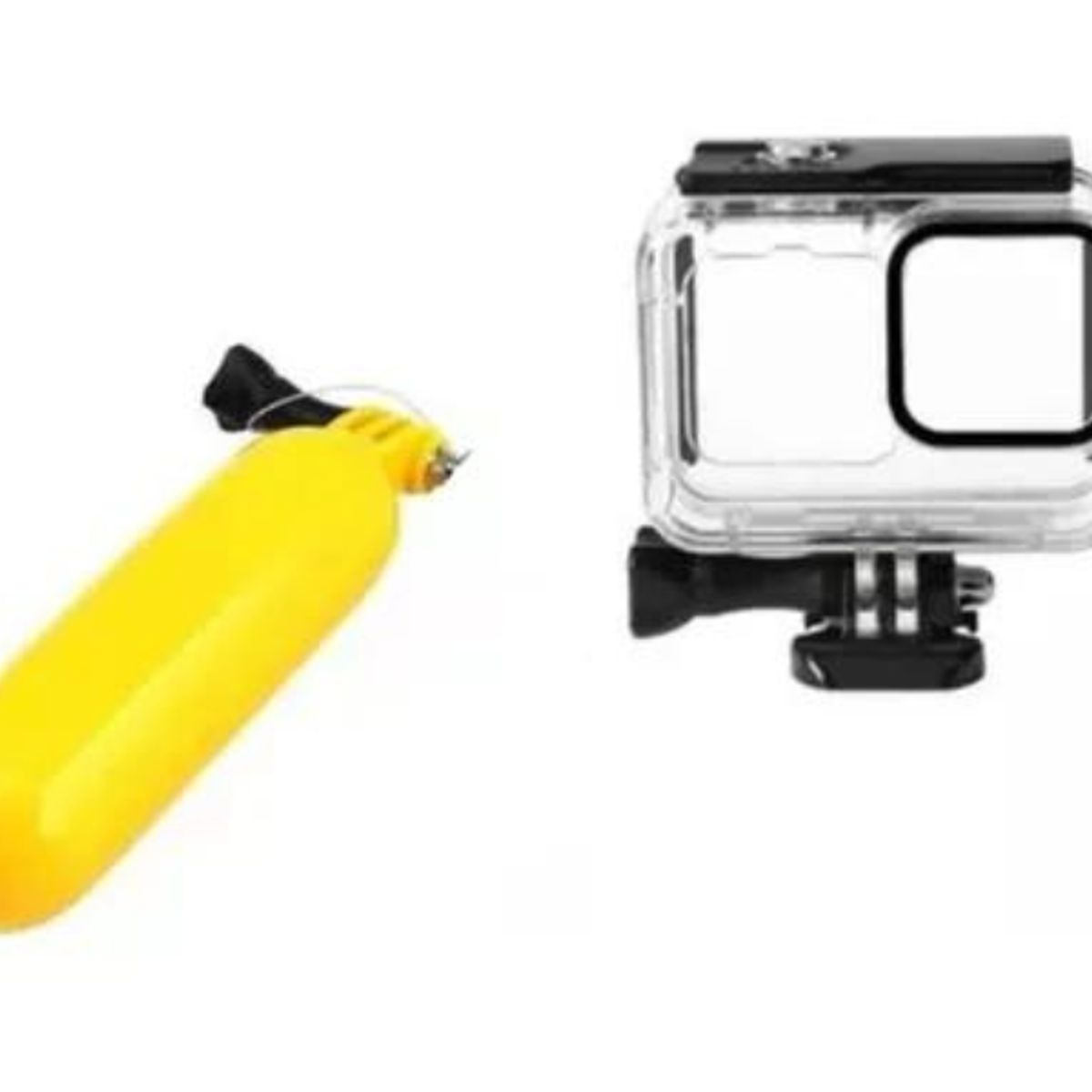 GENERICO - Flotador + Case Acuatico Gopro 13 12 11 10 9