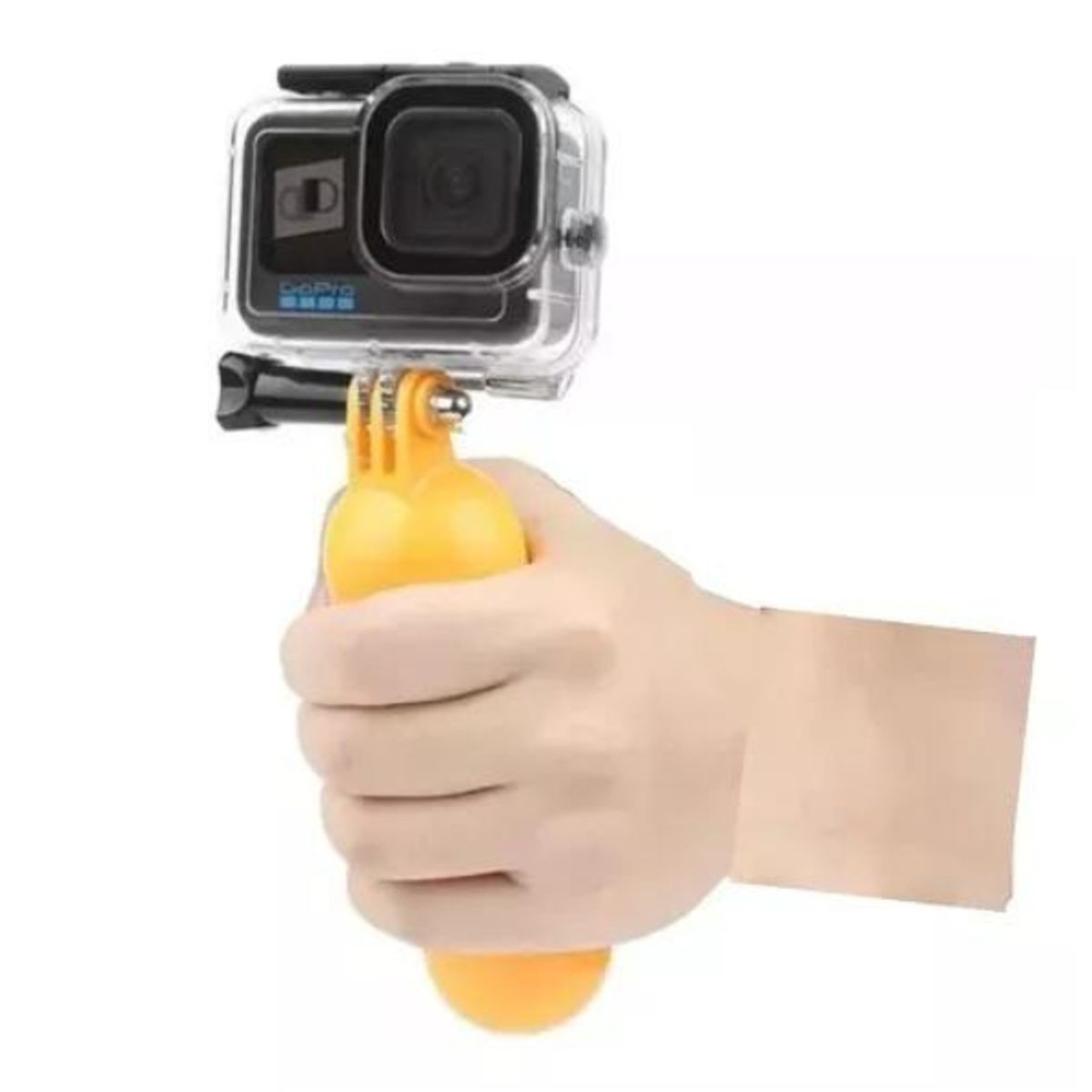 GENERICO - Flotador + Case Acuatico Gopro 13 12 11 10 9