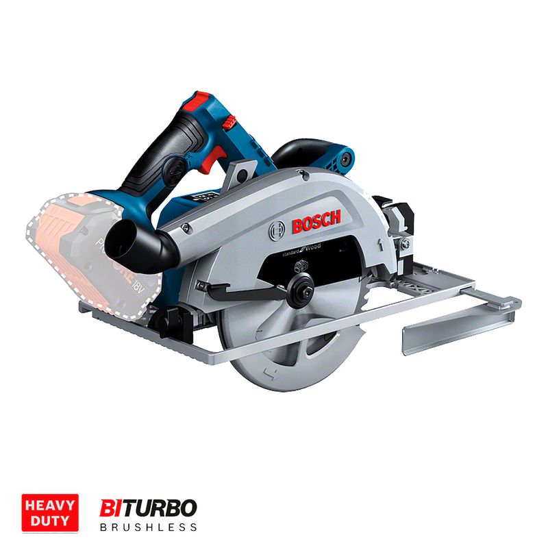 BOSCH - Sierra Circular Bosch 7-14 GKS 18V-68 GC Biturbo Sin Bat