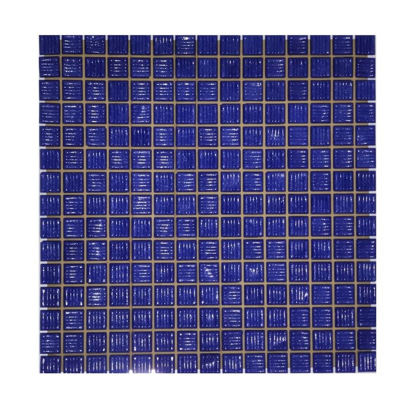 GENERICO - PEPELMA MOSAICO PIEZA DE PISCINA AZUL COBALTO 33X33CM
