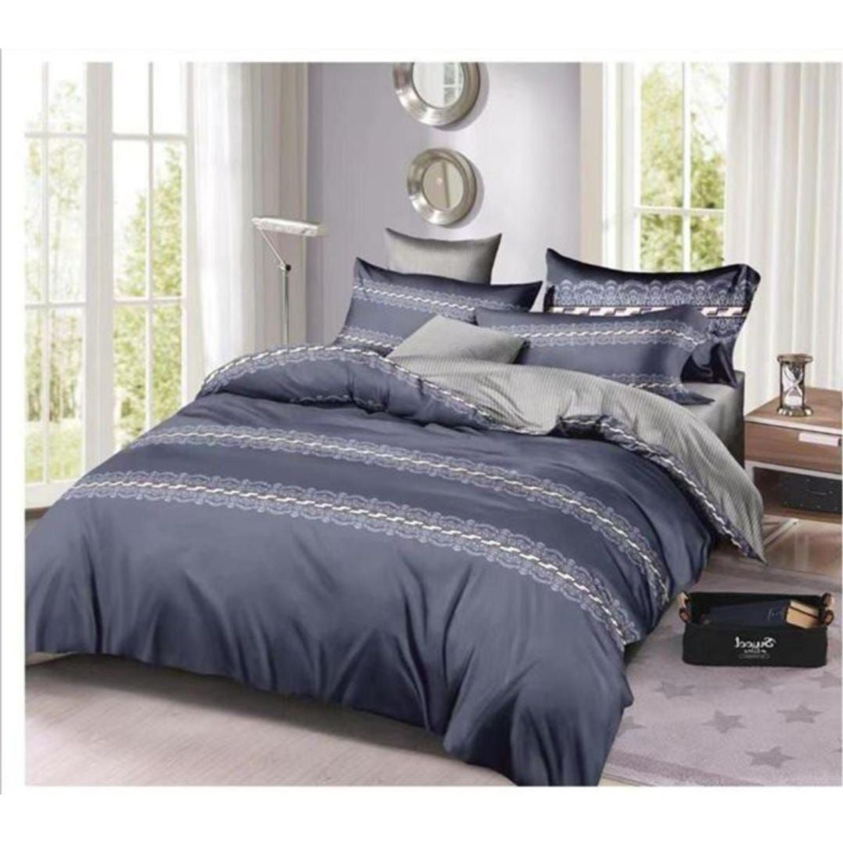 CASATEX - JUEGO DE SÁBANAS CASATEX CON DISEÑO DE 2 PLAZAS