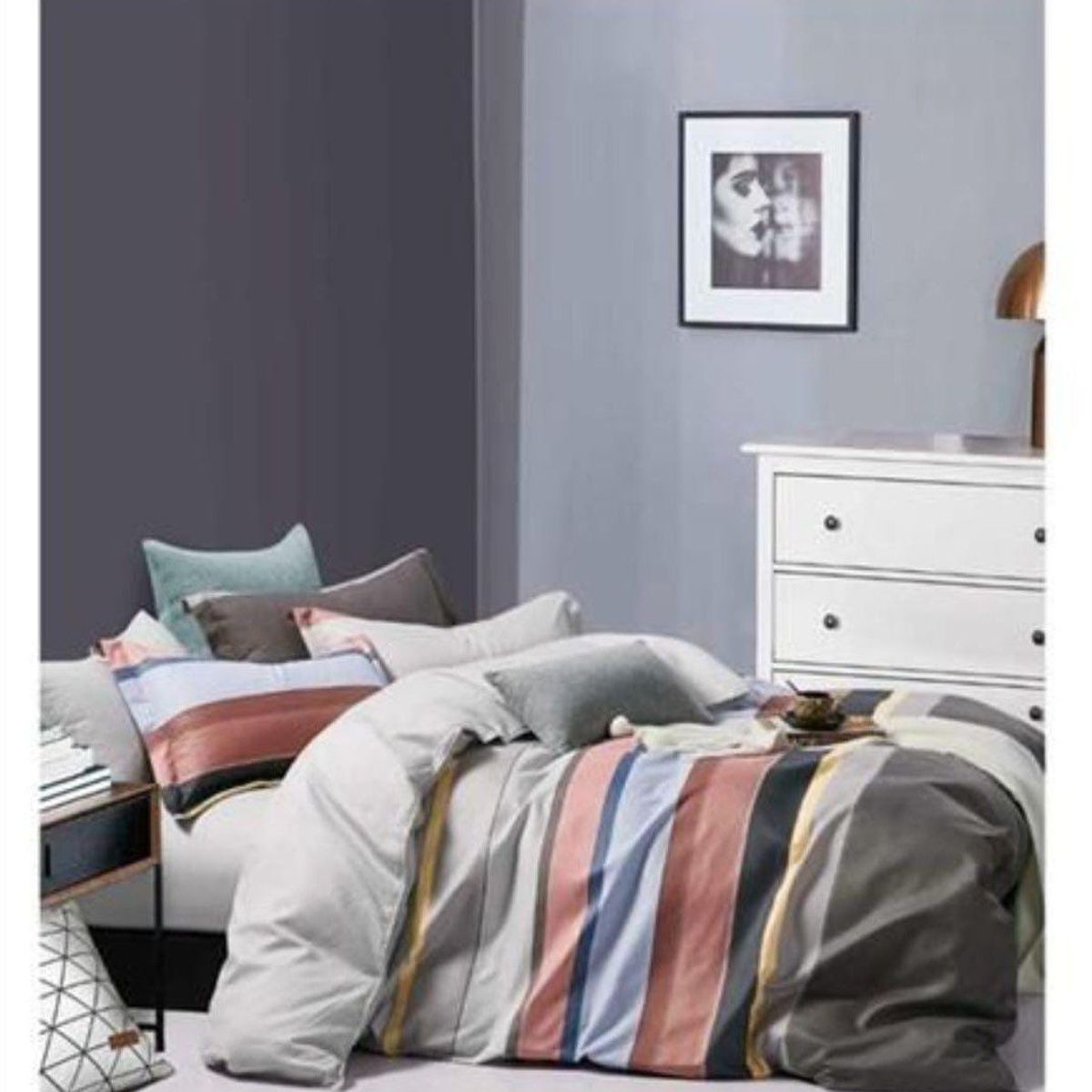 CASATEX - JUEGO DE SÁBANAS CASATEX CON DISEÑO DE 2 PLAZAS