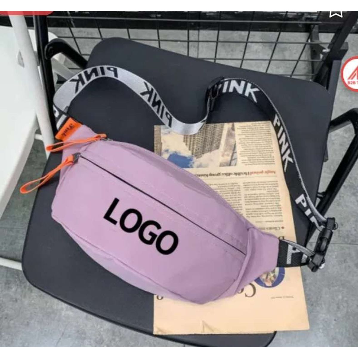 GENERICO - Canguro de Hombre Mujer Estilo Japones Riñonera de Accesorios Unisex