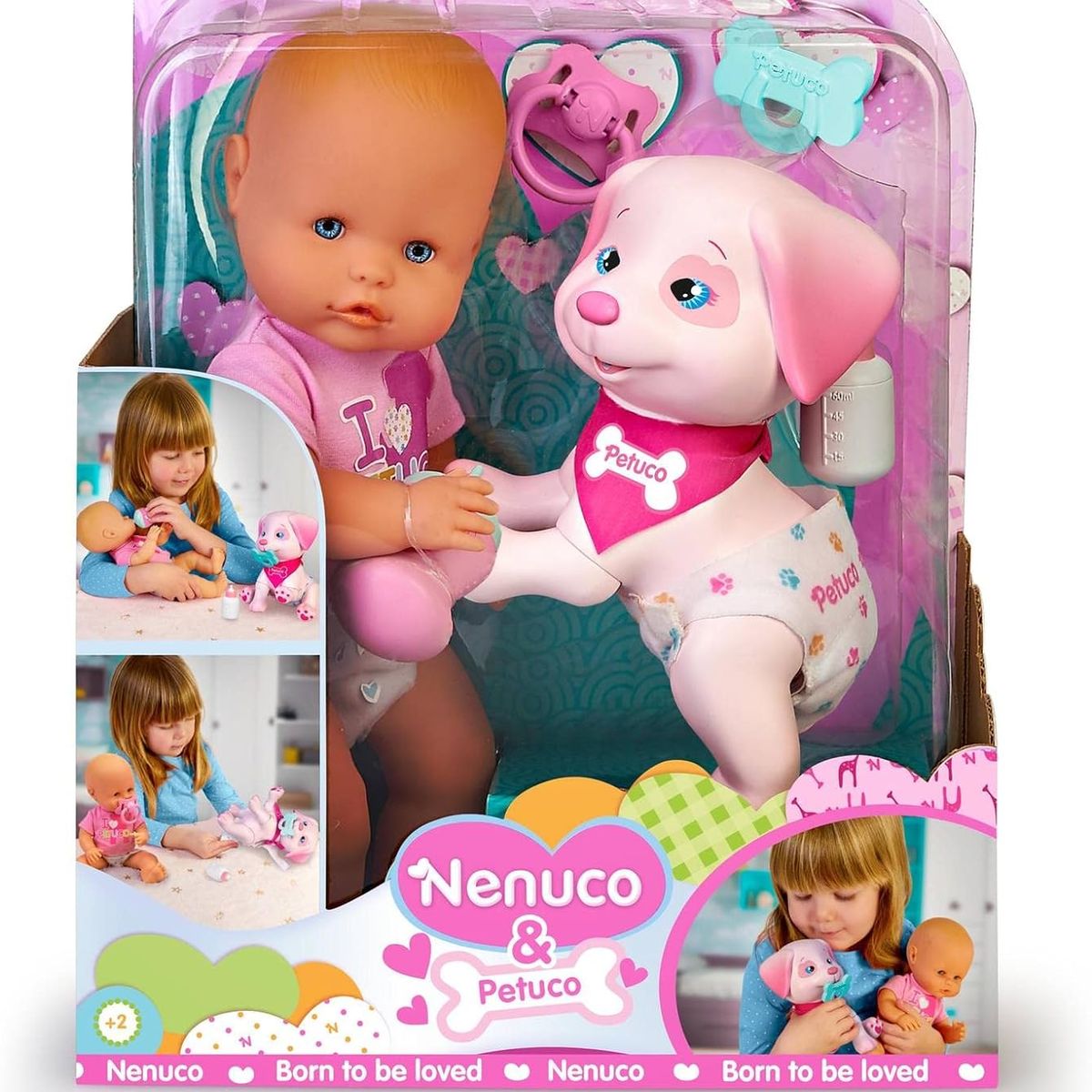 NENUCO - Juguete Muñeca Nenuco y Petuco Mascota