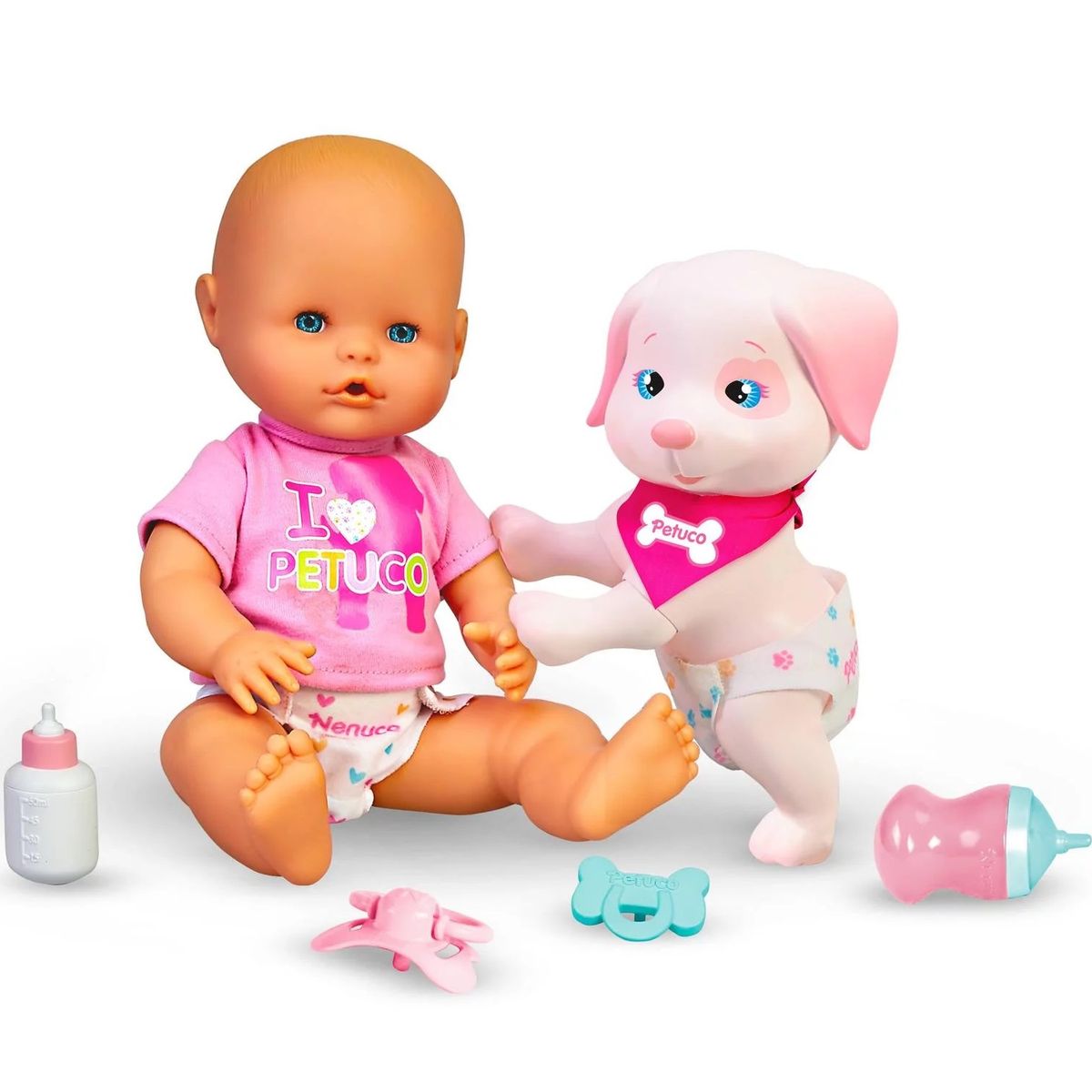 NENUCO - Juguete Muñeca Nenuco y Petuco Mascota