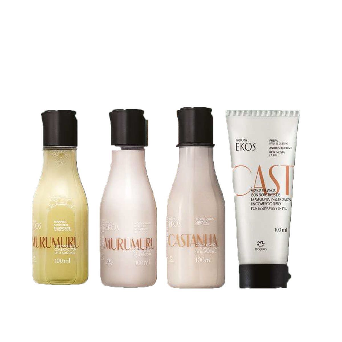 NATURA - Ekos Set de baño Murumuru y Castaña SH ACC JABON L e HIDRATANTE