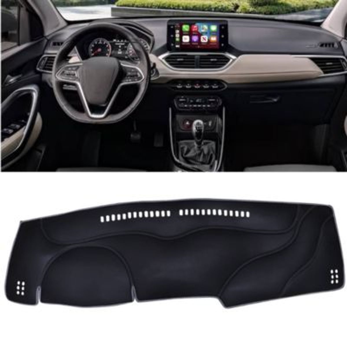 TAPIZ PERU - Tapete protector de tablero chevrolet captiva 2021-2023