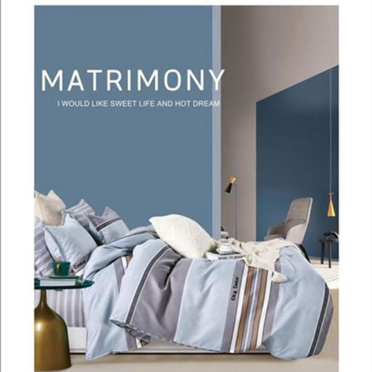 CASATEX - JUEGO DE SÁBANAS CON DISEÑO CASATEX QUEEN