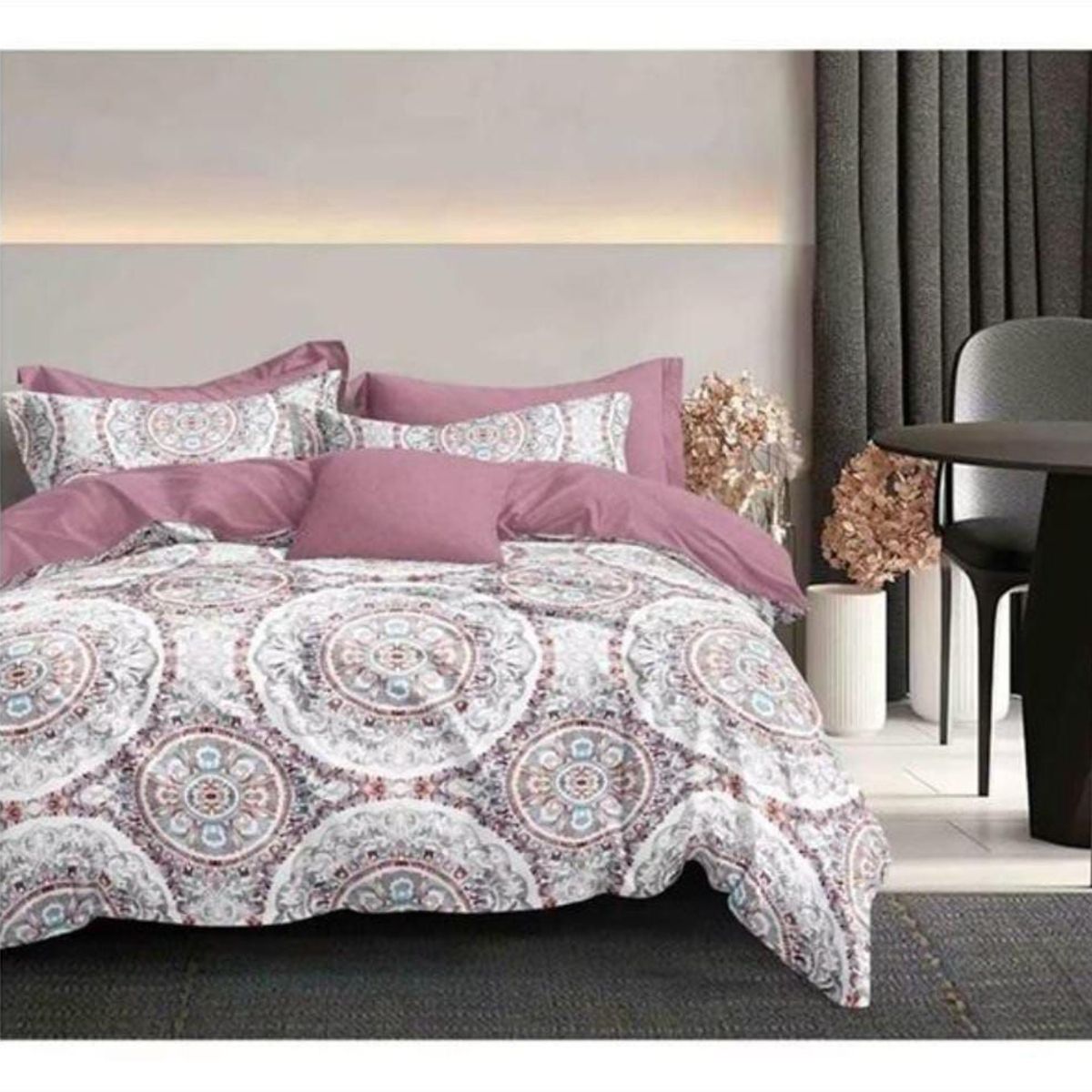 CASATEX - JUEGO DE SÁBANAS CON DISEÑO CASATEX QUEEN