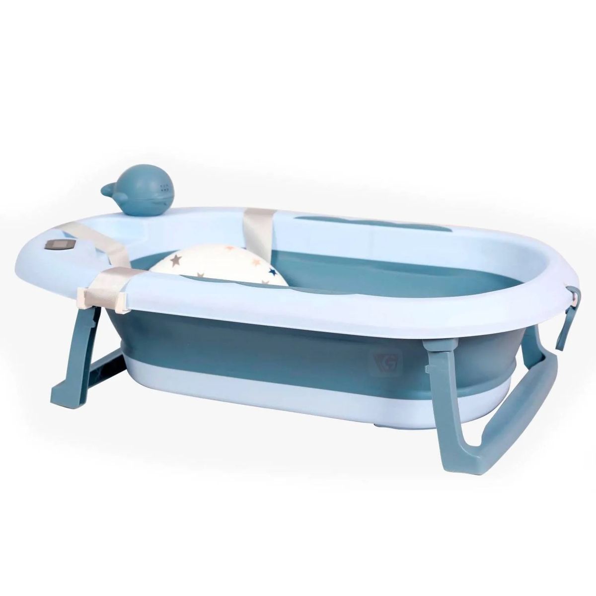 BABY KITS - Tina Plegable  Jelly Spa con Accesorios azul