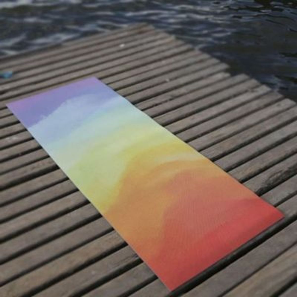 DECORPLAS - Tapete Para Yoga Kap Arcoiris