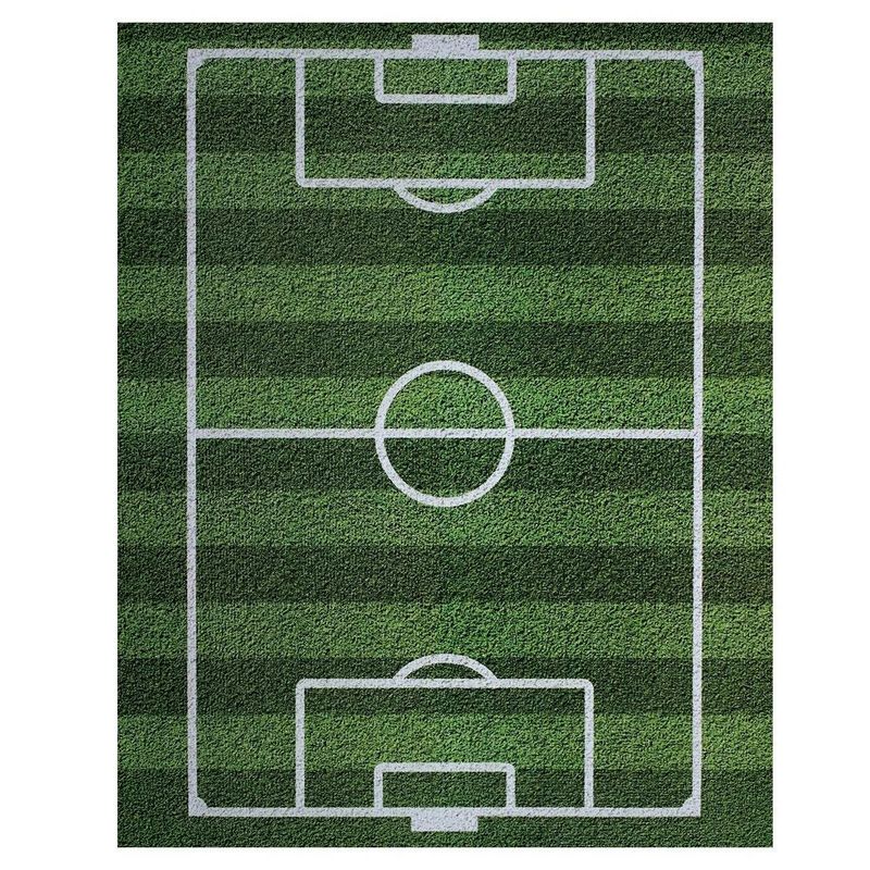 DECORPLAS - Alfombra Niños Comfort Kids Futbol De 1.00 X 1.20 M