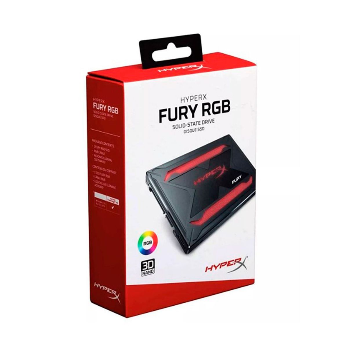 KINGSTON - DISCO SOLIDO INTERNO KINGSTON HYPER FURY 240GB SATA P/N: SHFR200/240G