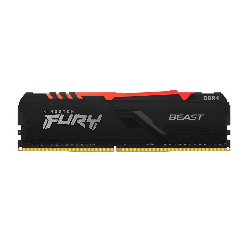 KINGSTON - MEMORIA RAM DIMM KINGSTON FURY BEAST RGB 32GB DDR4 P/N: KF432C16BBA/32
