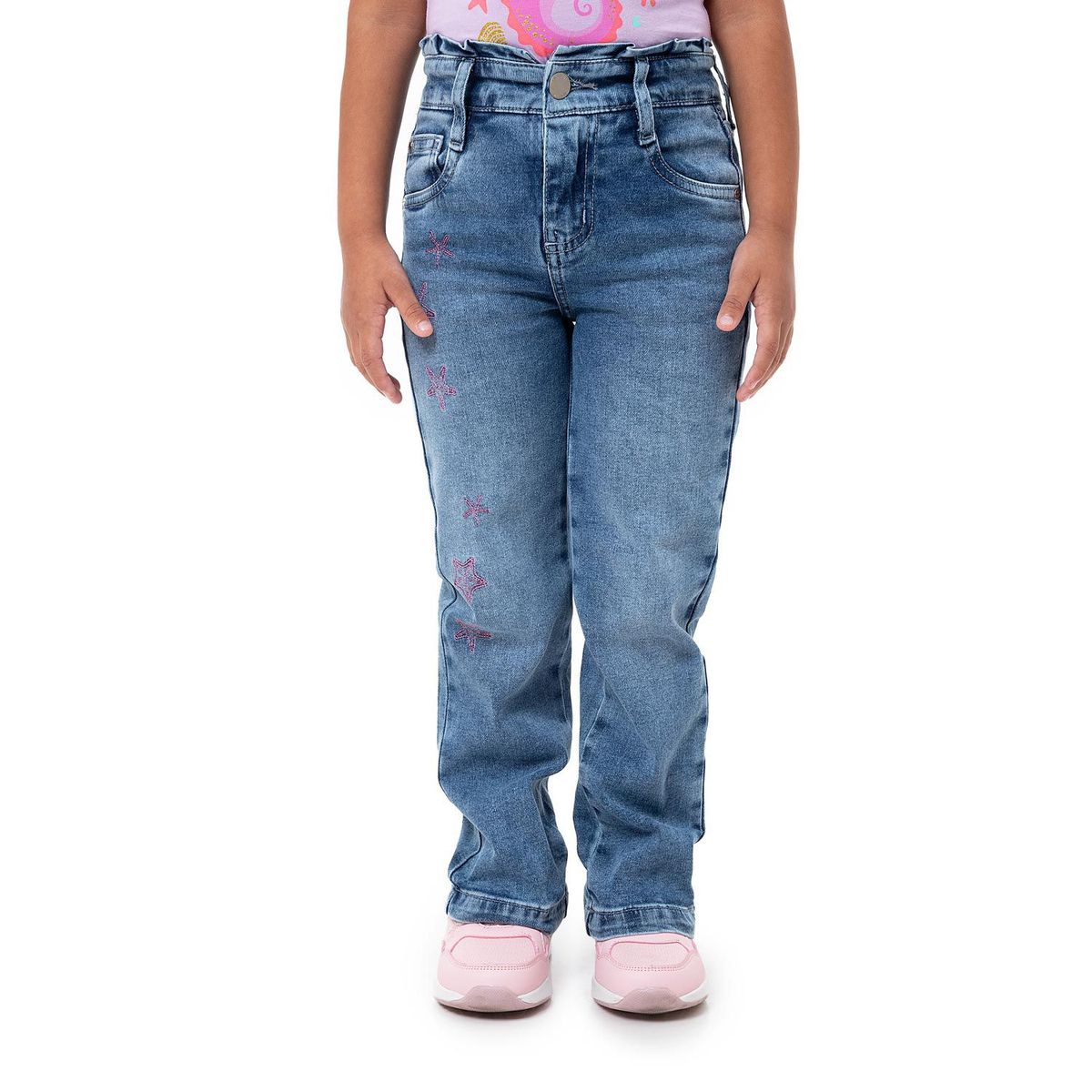 PIONIER - Pantalon Moda Denim Stretch Niña Betxabe