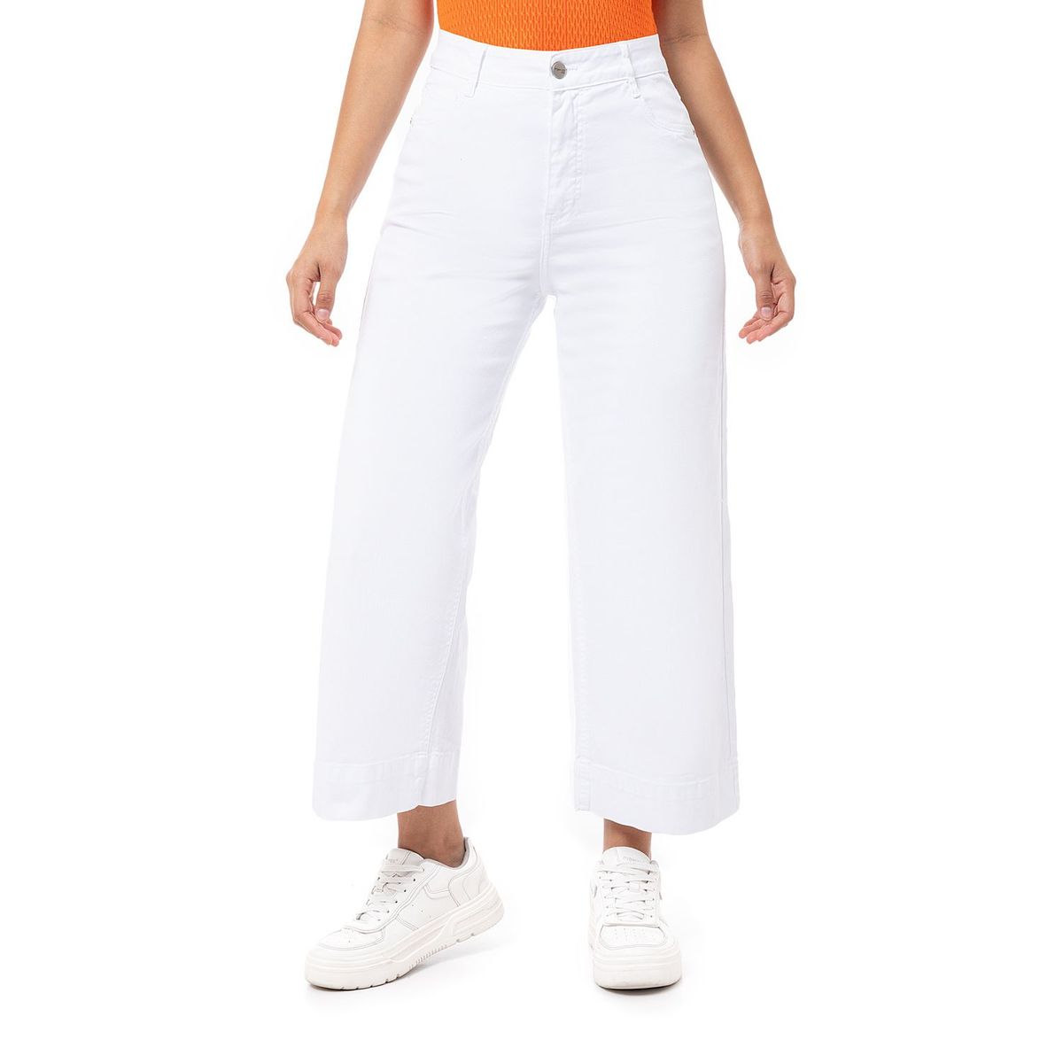PIONIER - Pantalon Moda Drill Stretch Mujer Islem