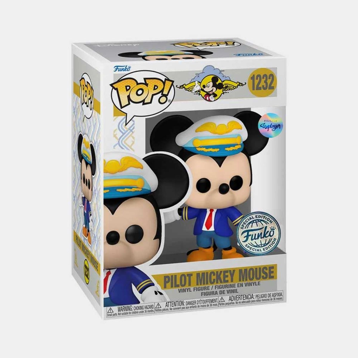 FUNKO - FUNKO POP! DISNEY:  MICKEY MOUSE - PILOT MICKEY MOUSE