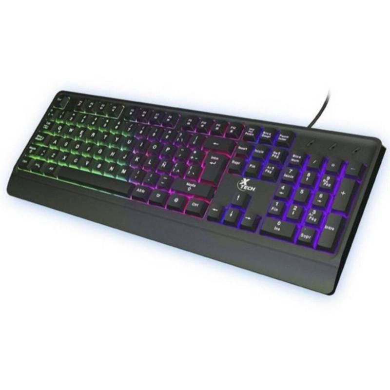 XTECH - TECLADO ALAMBRICO XTECH XTK505S CHEVALIER