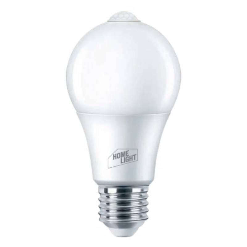 HOME LIGHT - Foco LED DELUXE 9W L-DIA con SENSOR MOVIMIENTO HL