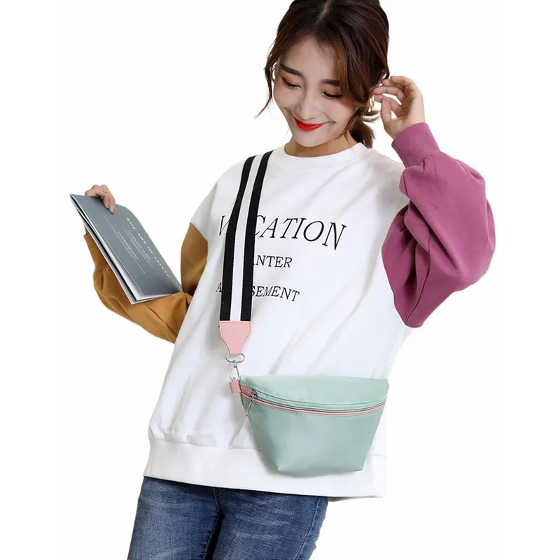 OEM - Riñonera bandolera para mujer - Verde