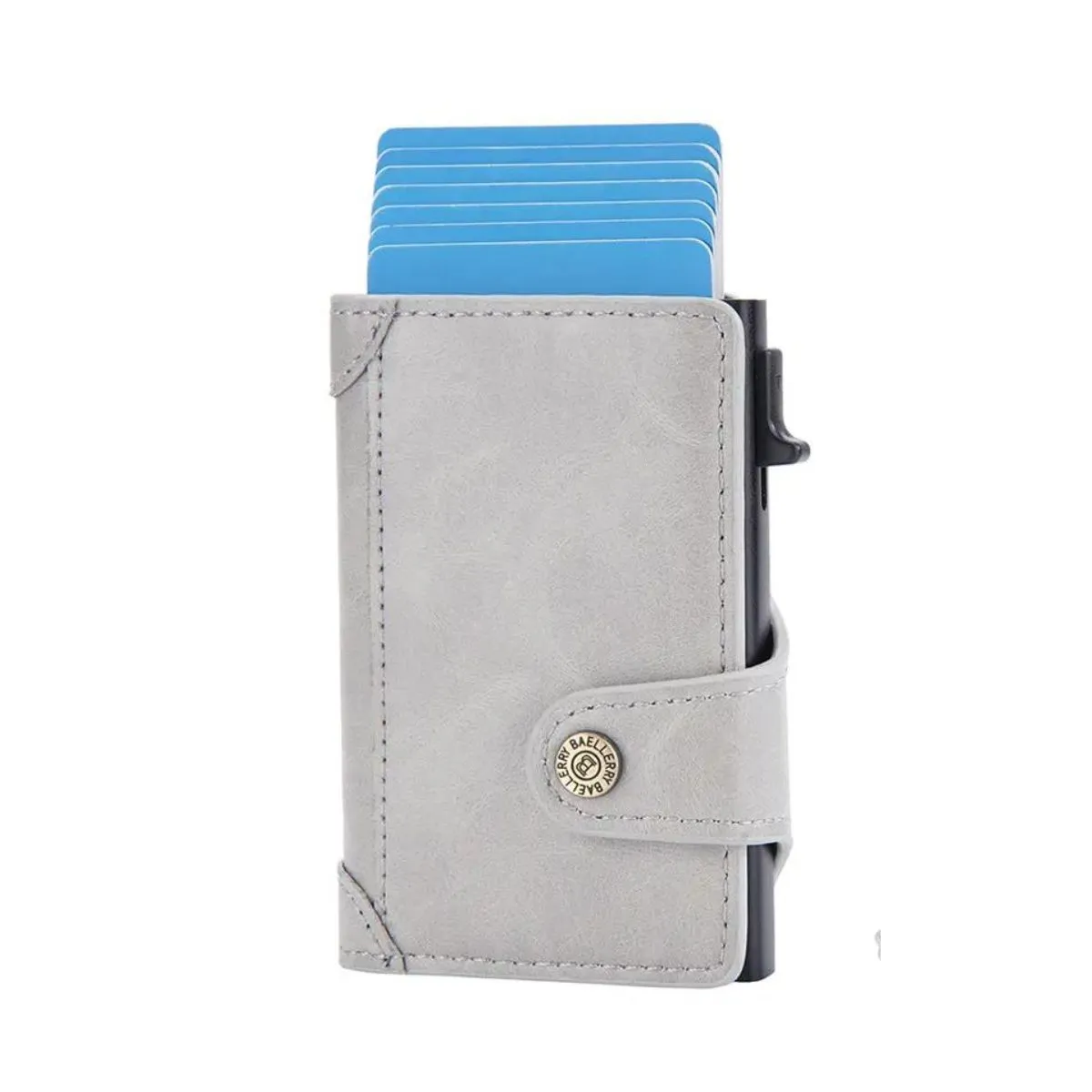 BAELLERRY - Tarjetero Protector Rfid Pop Up Broche